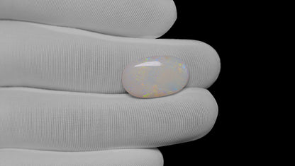 Natural Australian White Fire Opal 6.72 Carats