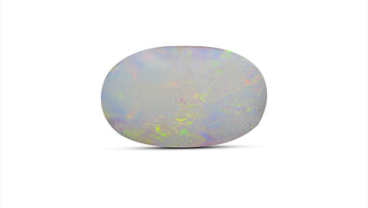 Natural Australian White Fire Opal 6.72 Carats