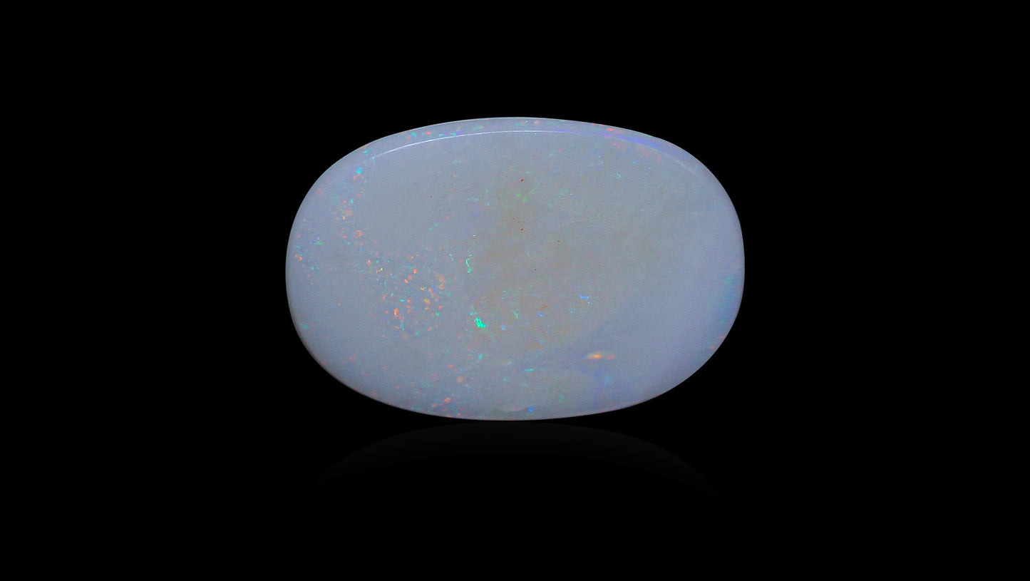 Natural Australian White Fire Opal 6.31 Carats