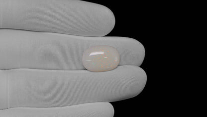 Natural Australian White Fire Opal 6.31 Carats
