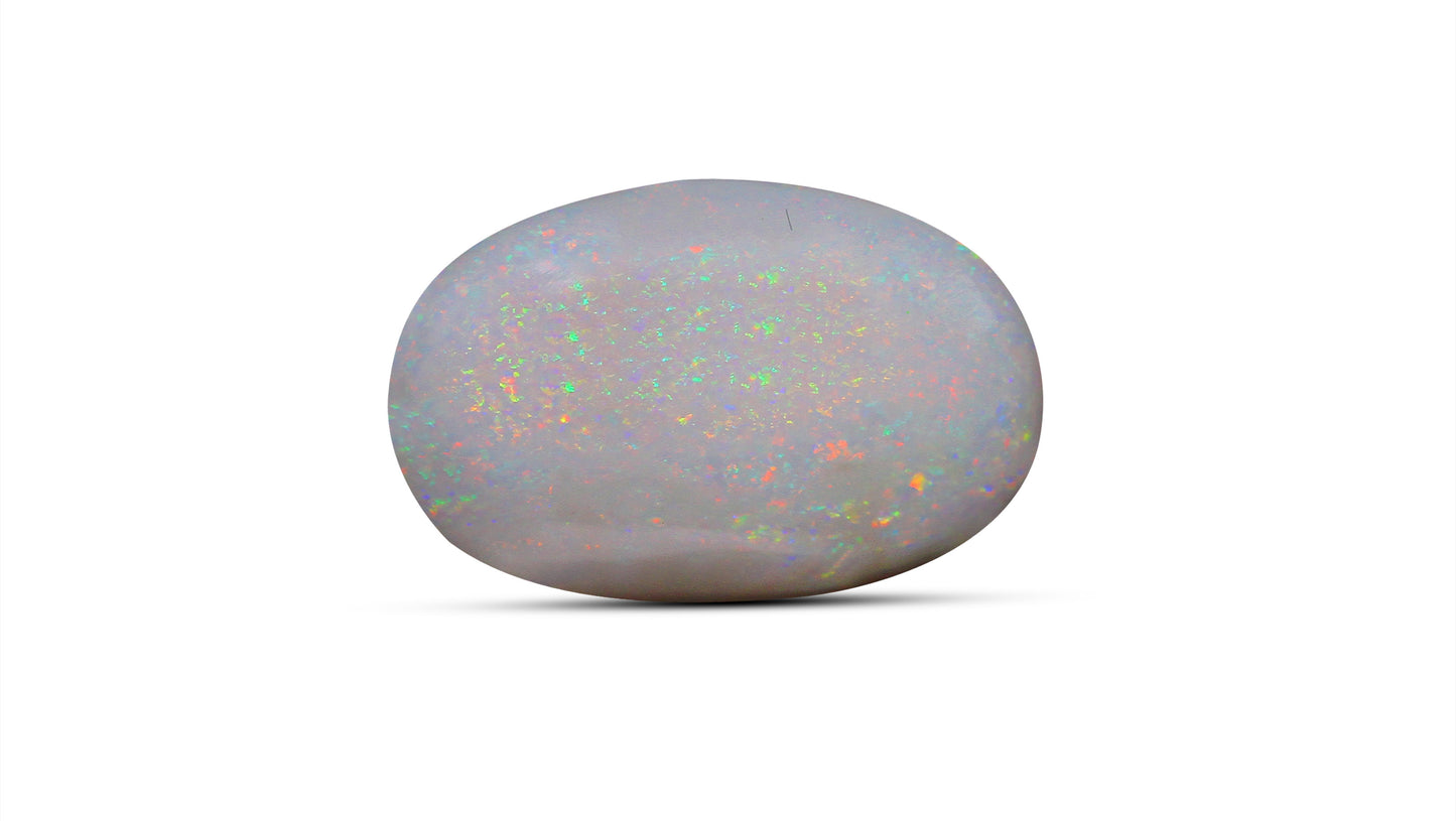 Natural Australian White Fire Opal 7.50 Carats