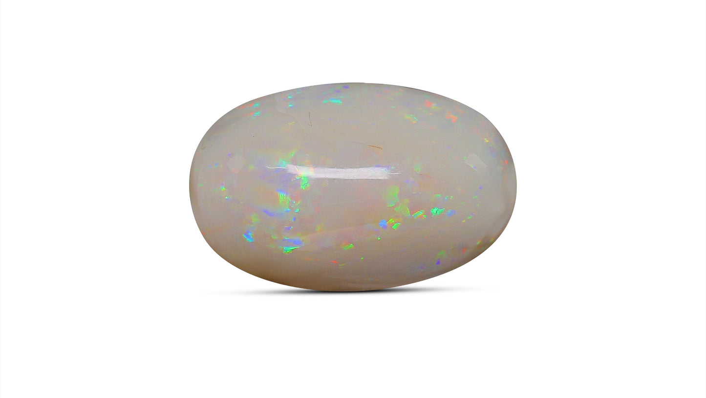 Natural Australian White Fire Opal 8.08 Carats