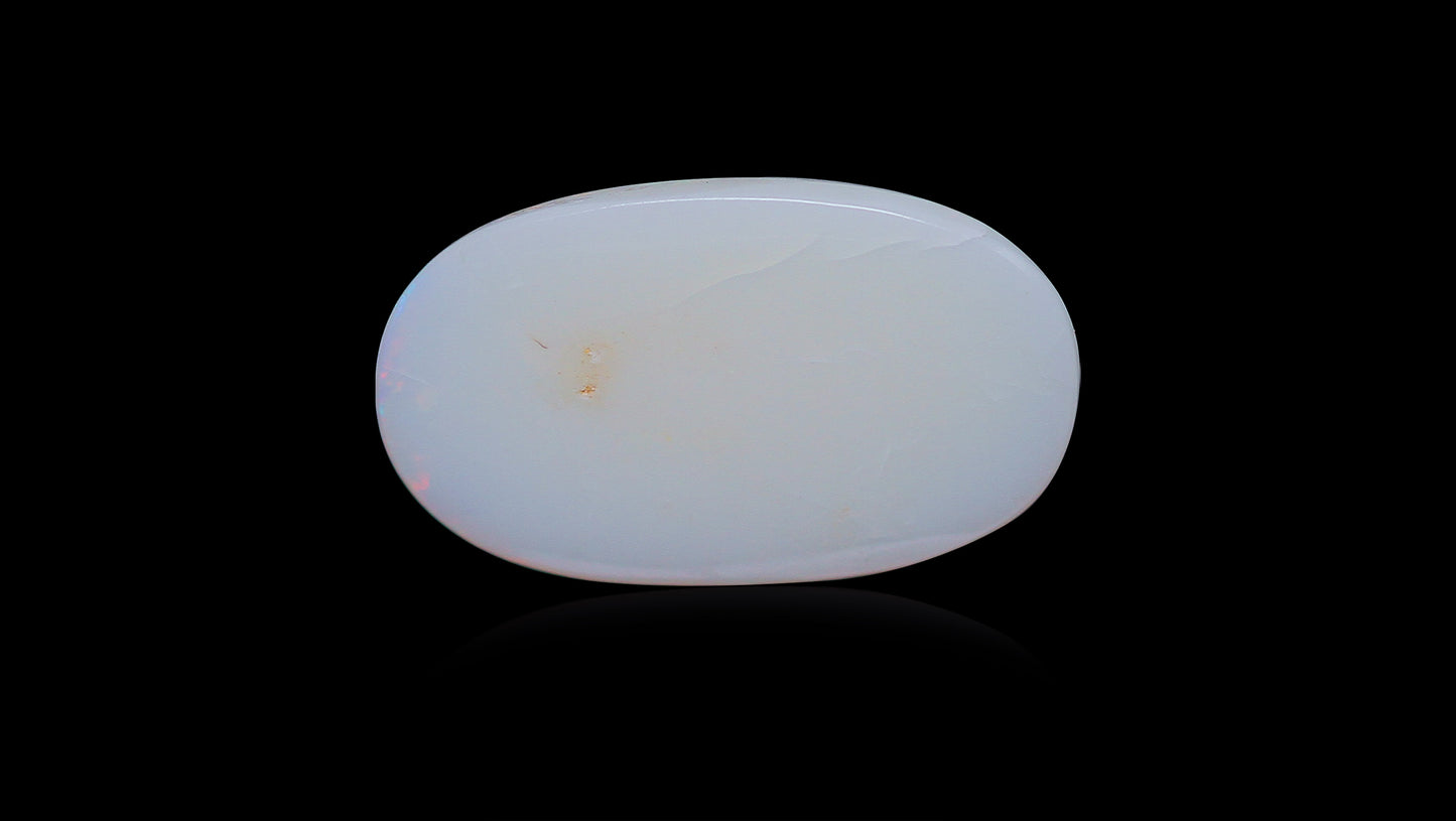 Natural Australian White Fire Opal 7.12 Carats
