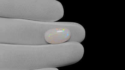Natural Australian White Fire Opal 7.12 Carats