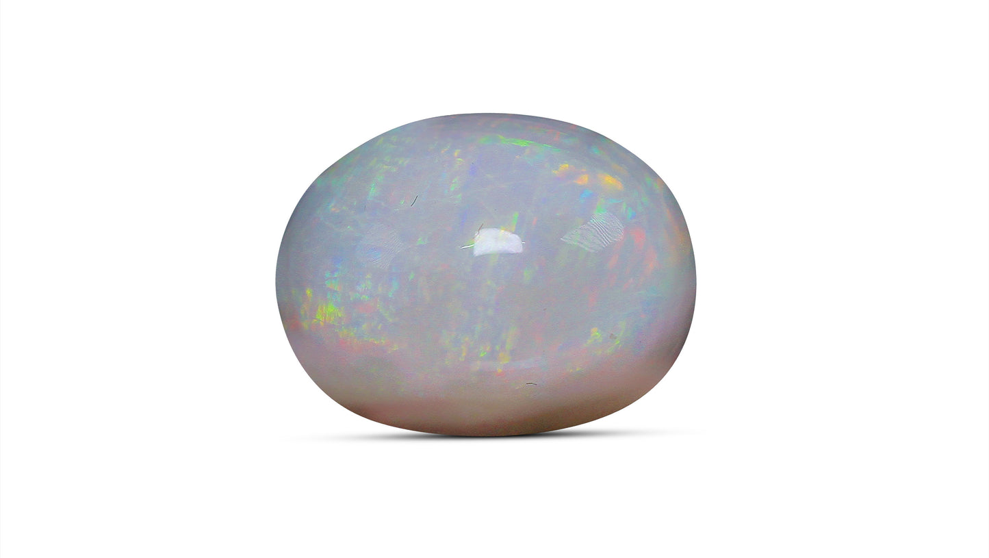 Natural Australian White Fire Opal 8.67 Carats