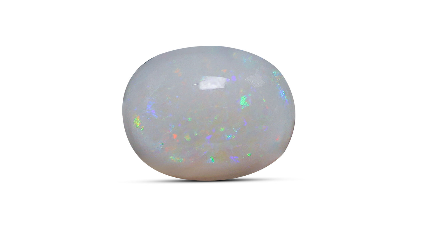 Natural Australian White Fire Opal 8.17 Carats