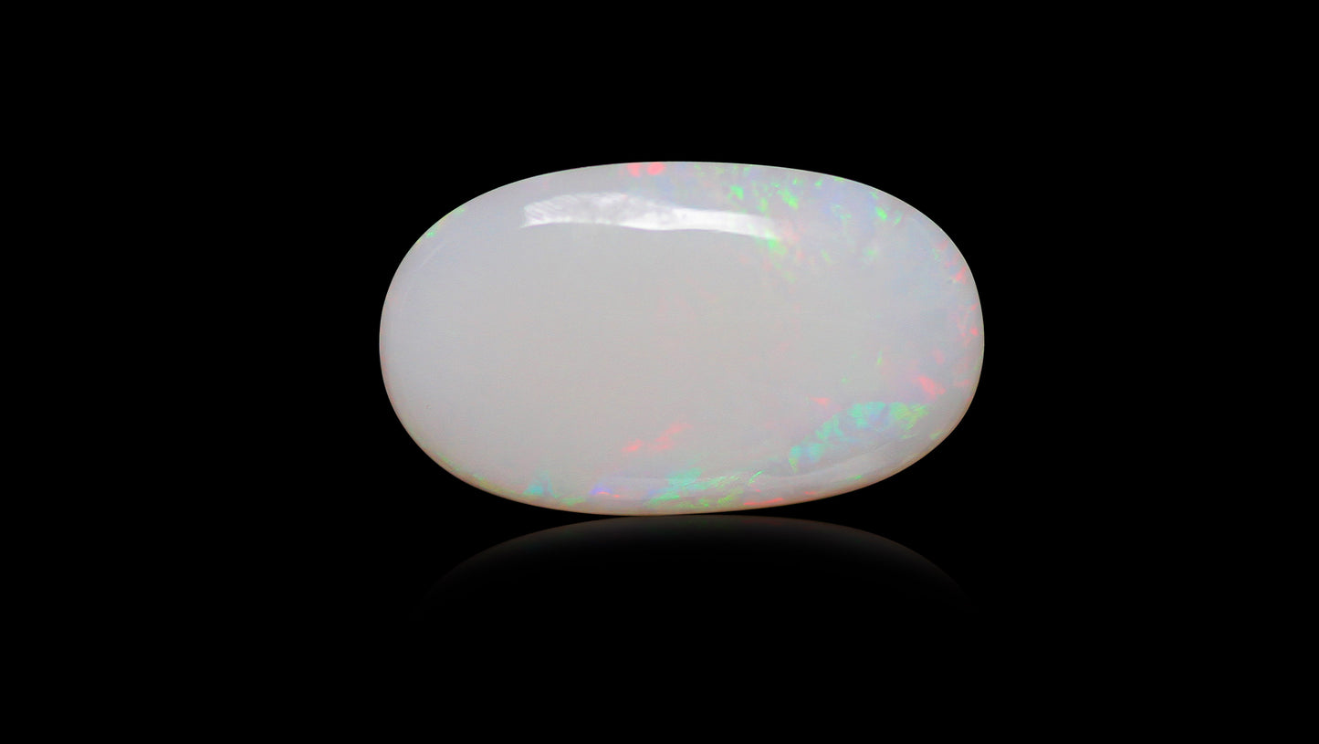 Natural Australian White Fire Opal 8.13 Carats