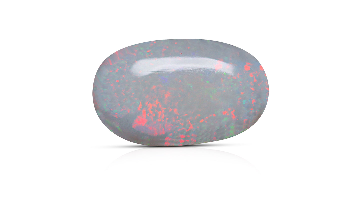 Natural Australian White Fire Opal 8.13 Carats