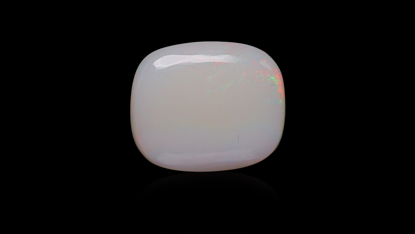Natural Australian White Fire Opal 9.74 Carats