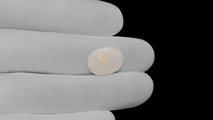 Natural Australian White Fire Opal 5.21 Carats