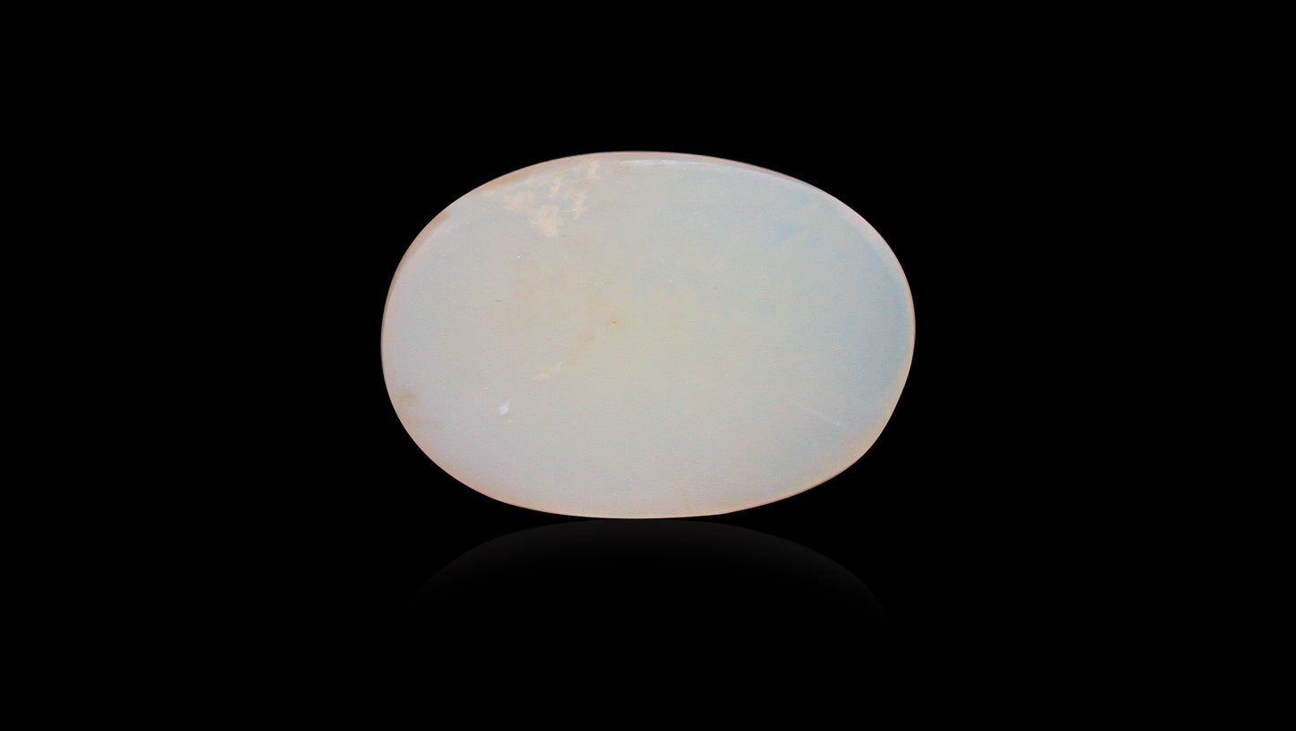 Natural Australian White Fire Opal 5.21 Carats