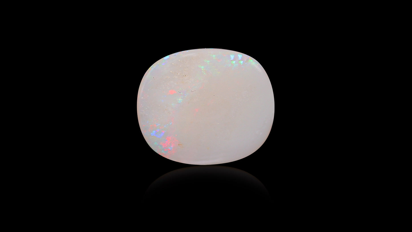 Natural Australian White Fire Opal 4.90 Carats