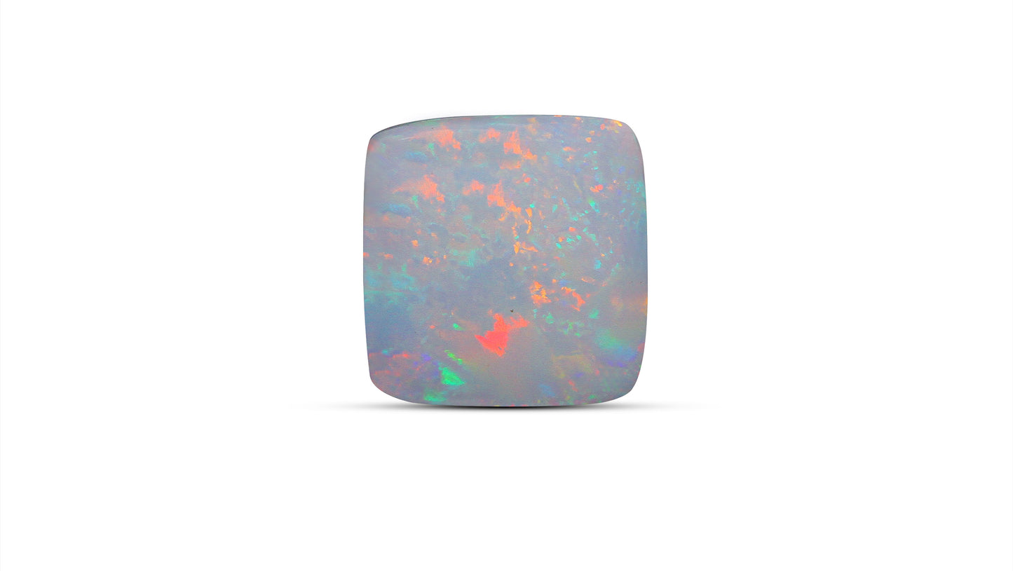 Natural Australian White Fire Opal 4.99 Carats