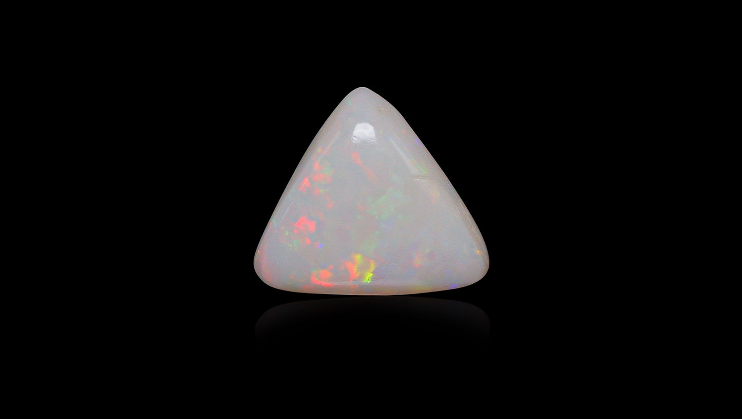 Natural Australian White Fire Opal 4.88 Carats