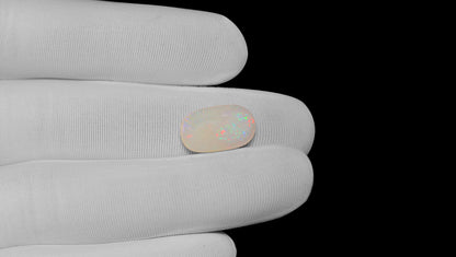 Natural Australian White Fire Opal 5.04 Carats