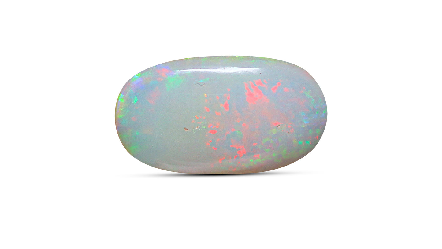 Natural Australian White Fire Opal 5.04 Carats