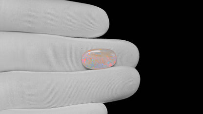 Natural Australian White Fire Opal 4.45 Carats
