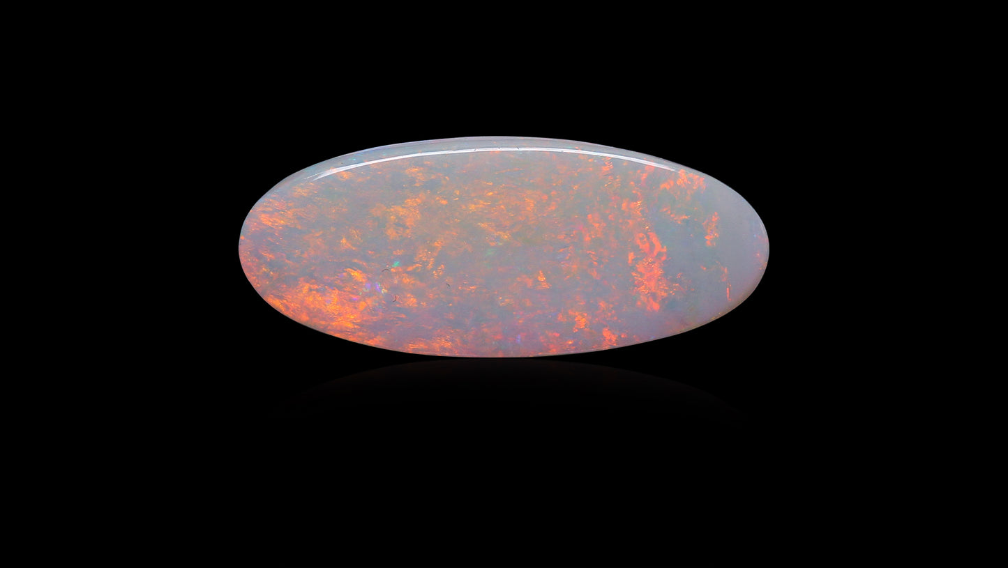 Natural Australian White Fire Opal 7.07 Carats