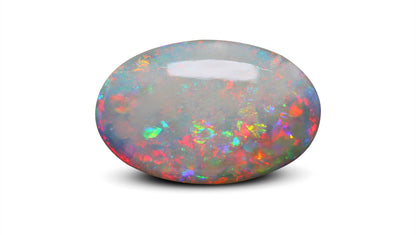 Natural Australian White Fire Opal 6.76 Carats