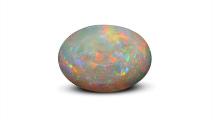 Natural Australian White Fire Opal 9.11 Carats