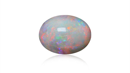 Natural Australian White Fire Opal 7.44 Carats