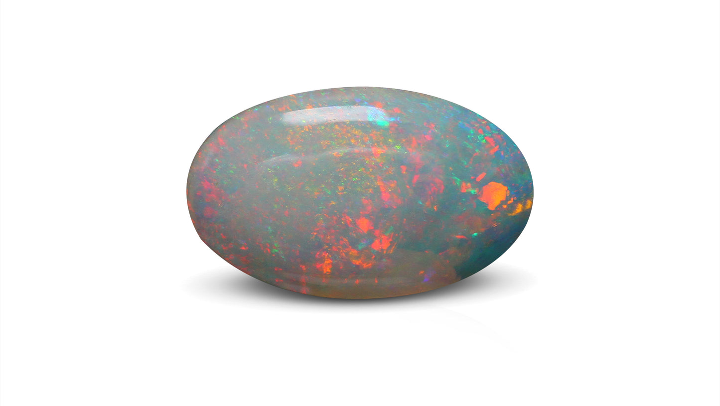 Natural Australian White Fire Opal 4.78 Carats