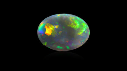 Natural Australian White Fire Opal 4.56 Carats
