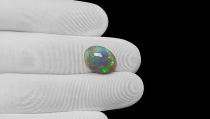 Natural Australian White Fire Opal 4.56 Carats
