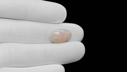 Natural Australian White Fire Opal 5.29 Carats