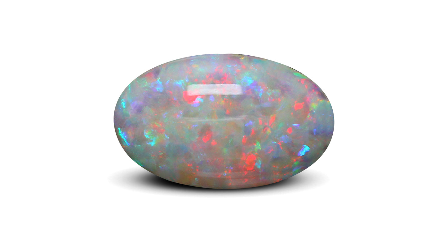 Natural Australian White Fire Opal 5.29 Carats