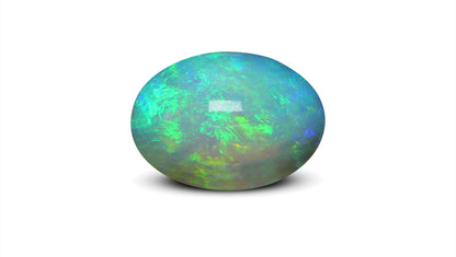 Natural Australian White Fire Opal 8.89 Carats