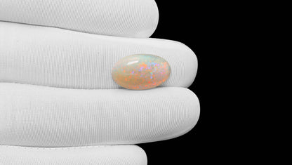 Natural Australian White Fire Opal 5.79 Carats