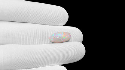 Natural Australian White Fire Opal 5.67 Carats