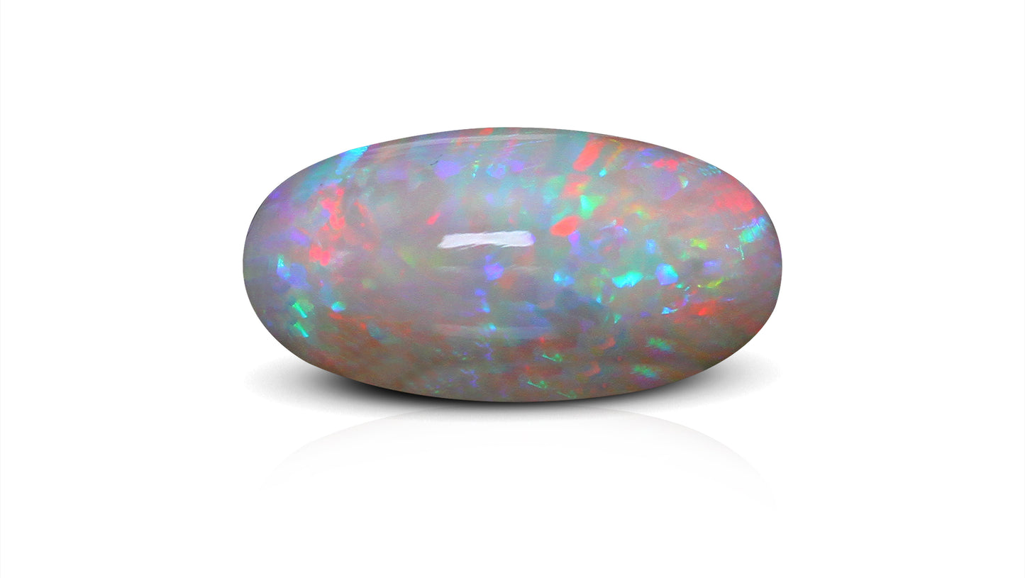 Natural Australian White Fire Opal 5.67 Carats