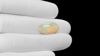 Natural Australian White Fire Opal 7.16 Carats