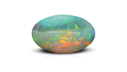 Natural Australian White Fire Opal 7.16 Carats