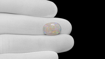 Natural Australian White Fire Opal 6.02 Carats