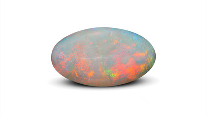 Natural Australian White Fire Opal 6.24 Carats