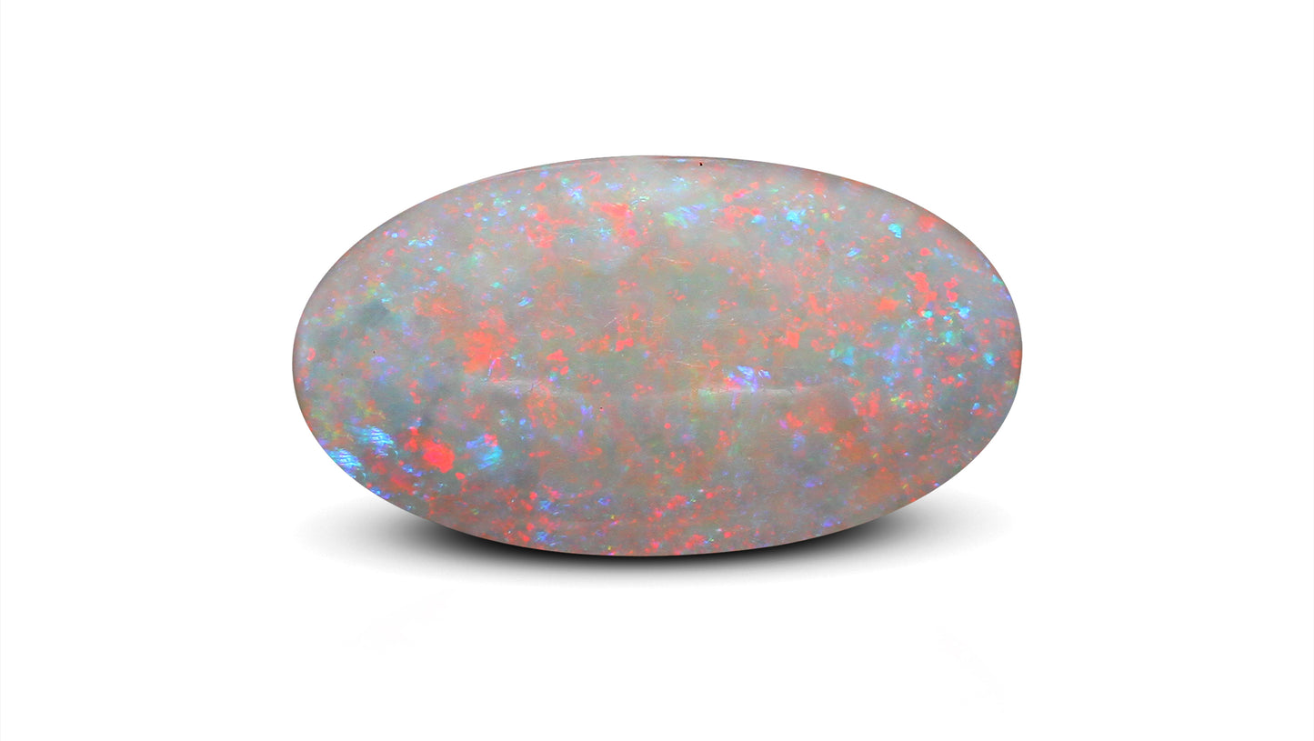 Natural Australian White Fire Opal 6.25 Carats