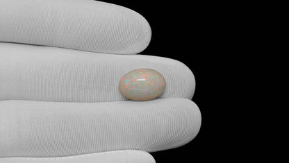 Natural Australian White Fire Opal 6.37 Carats