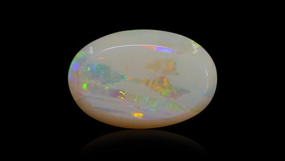 Natural Australian White Fire Opal 3.95 Carats