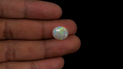 Natural Australian White Fire Opal 4.01 Carats