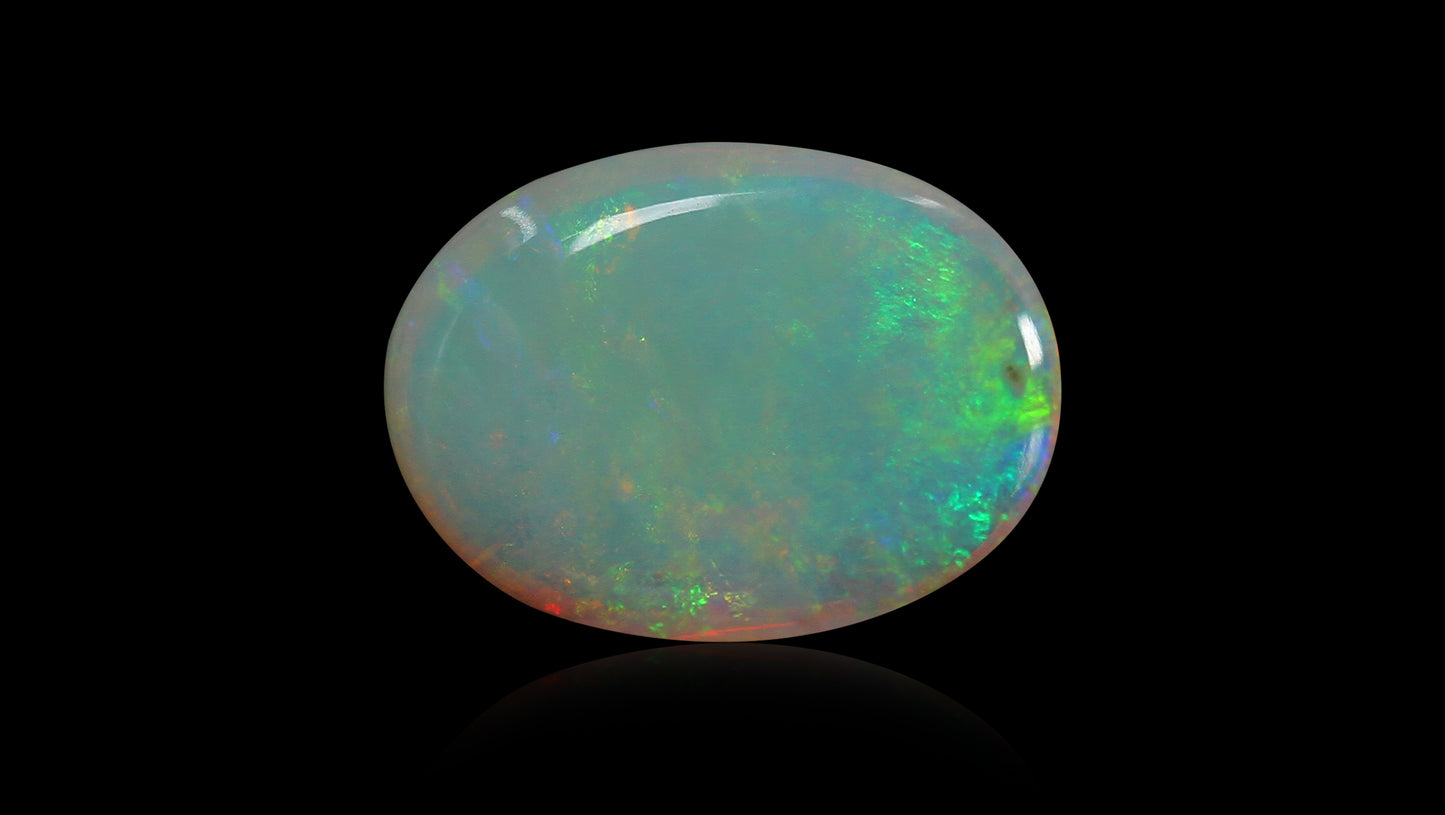 Natural Australian White Fire Opal 4.70 Carats
