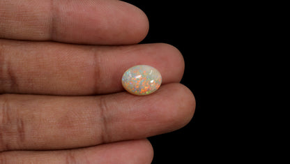 Natural Australian White Fire Opal 4.46 Carats