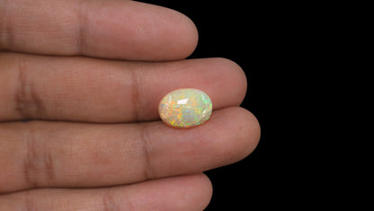 Natural Australian White Fire Opal 4.92 Carats