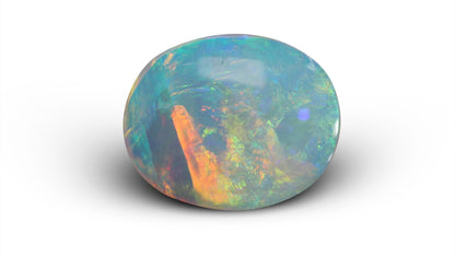 Natural Australian White Fire Opal 5.72 Carats