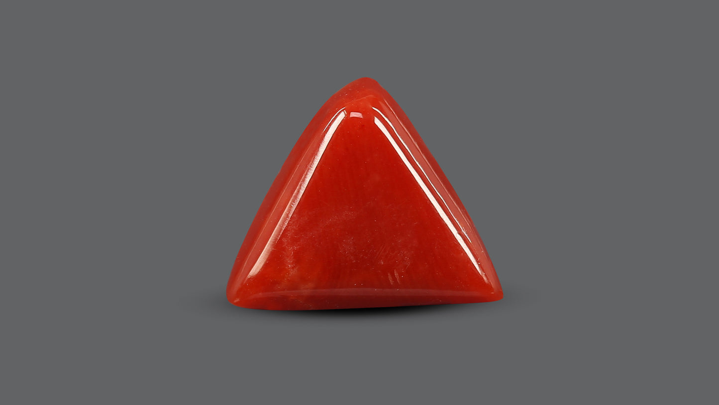 Natural Italian Red Coral (Moonga) 5.68 Carats