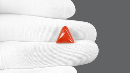 Natural Italian Red Coral (Moonga) 6.43 Carats