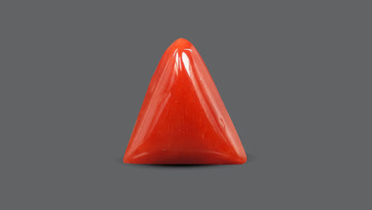 Natural Italian Red Coral (Moonga) 5.56 Carats