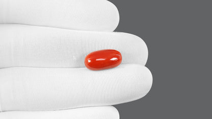 Natural Italian Red Coral (Moonga) 9.52 Carats